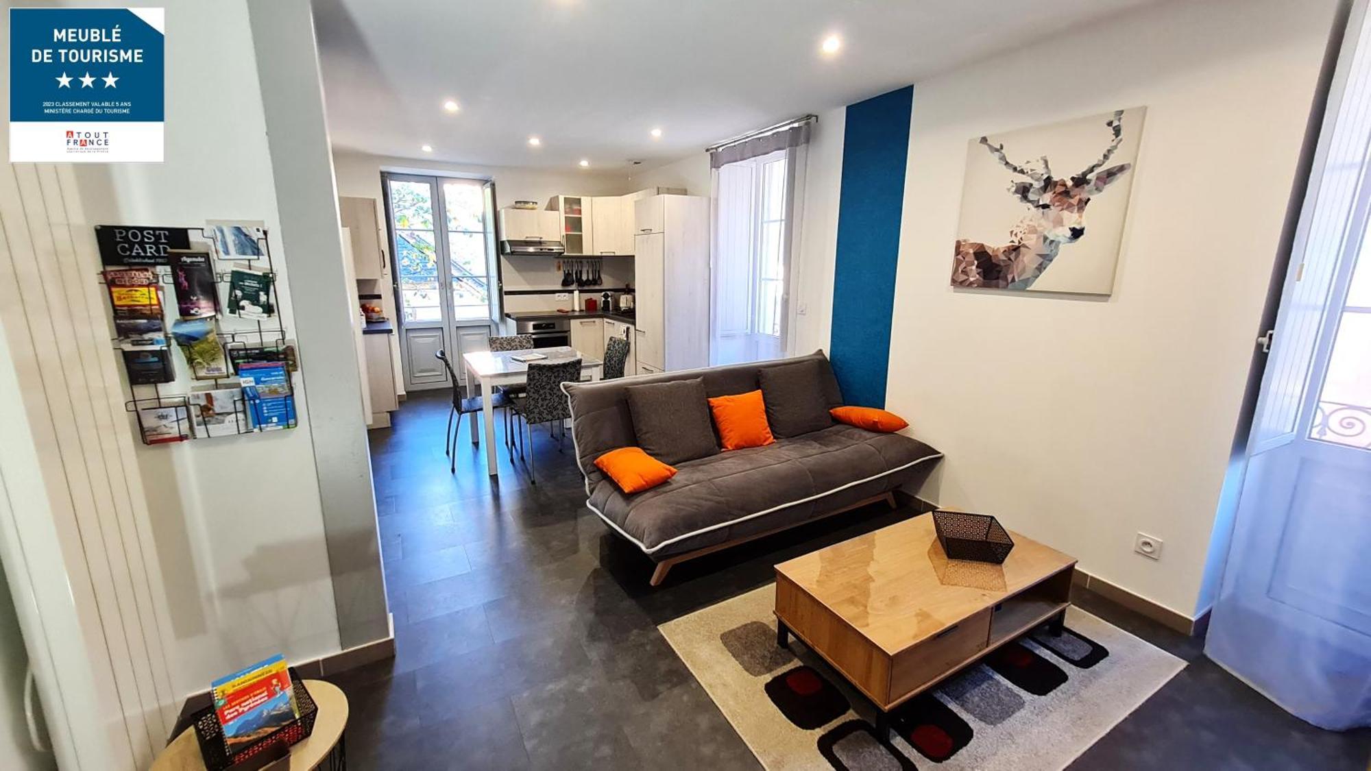 Appartement La Luziole 3 Etoiles Comme Chez Vous à Luz-Saint-Sauveur Extérieur photo